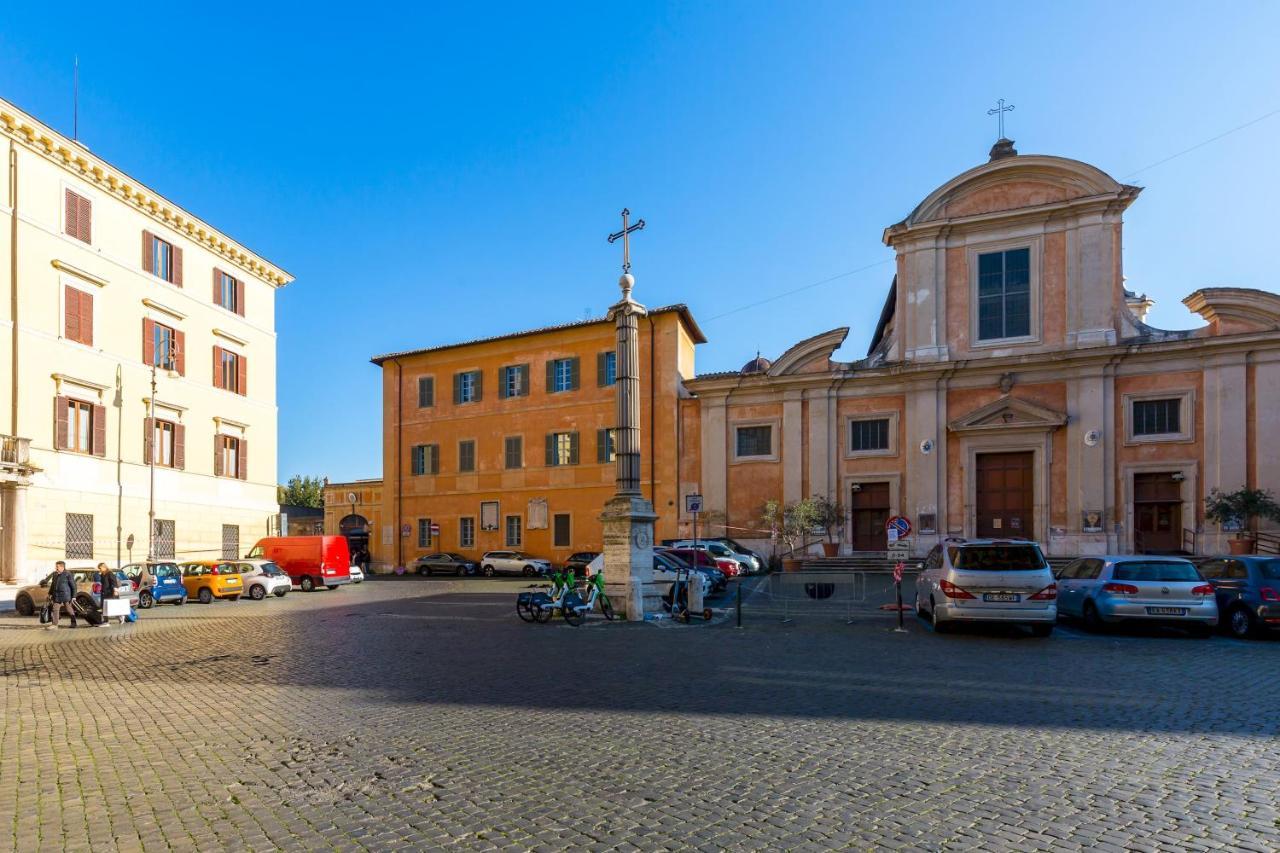 Assisi Style Flat Trastevere Rome Bagian luar foto