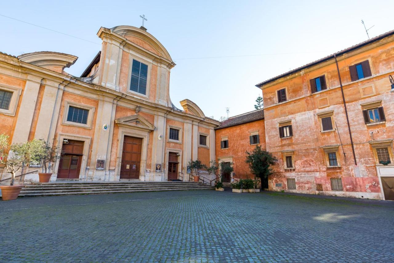 Assisi Style Flat Trastevere Rome Bagian luar foto